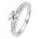 Viventy 764481 Engagement Ring Silver 925 Cubic Zirconia Women's Ring Image 1