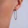 Viventy 783634 Ladies' Hoop Earrings Large 35 mm Silver Image 3