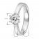Viventy 696881 Engagement Ring Silver 925 Cubic Zirconia Ladies' Ring Image 4
