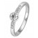 Viventy 769721 Engagement Ring Silver 925 Cubic Zirconia Women's Ring Image 1