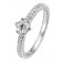 Viventy 775201 Engagement Ring Silver 925 Cubic Zirconia Ladies' Ring Image 1
