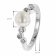 Viventy 783841 Women's Ring Silver with Pearl Image 5