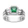 Viventy 784271 Ring für Damen mit Grünem Stein Bild 1