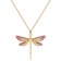 Viventy 787072 Women's Necklace Dragonfly Gold Tone Image 1