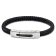 Lotus LS2055-2/1 Men's Black Leather Bracelet Image 1