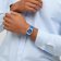 Swatch YLS235 Irony Wristwatch Blue Petal Promise 5