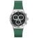 Swatch YVS525 Irony Men's Watch Chronograph Carbonic Green Image 1