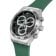 Swatch YVS525 Irony Men's Watch Chronograph Carbonic Green Image 3