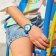 Flik Flak FPNP112 Children's Wristwatch Stripy Blue Image 4