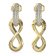Guess JUBE05051JWYG Damen-Ohrringe Ohrhänger Infinity Gold Tone 1