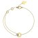 Guess JUBB05111JWYGS Damen-Armband Lily Flower Goldfarben S 1