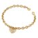 Guess JUBB05214JWYGS Damen-Armband Multi Heart Pavée Goldfarben 19,5 cm 1