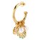 Guess JUBE05127JWYG Damen-Ohrringe Creolen Logo Charm Muschel 2