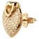 Guess JUBE05213JWYG Women's Stud Earrings Heart Gold Tone 3