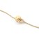 Guess JUBN05219JWYG Damen-Kette Two Links Pavée Goldfarben 2