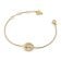 Guess JUBB05527JWYGS Women's Bracelet Heart Gold Tone S 1