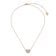 Guess JUBN05549JWYGT/U Women's Necklace Heart Gold Tone 1