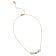 Guess JUBN05569JWYGT/U Women's Necklace 4G Multi Crystals Gold Tone 1