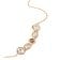Guess JUBN05569JWYGT/U Women's Necklace 4G Multi Crystals Gold Tone 2