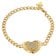 Guess JUBB05456JWYGS Damen-Armband Herz Pave Goldfarben S 1