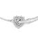 Guess JUBB05534JWRHS Damen-Armband Infinity Herz Kristall S 2