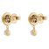 Guess JUBE05517JWYG Women's Stud Earrings Tiny Pearly Gold Tone 3