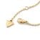 Guess JUBN05377JWYGT/U Women's Necklace Coin Pave Gold Tone 3