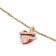 Guess JUBN05474JWYGT/U Women's Necklace Heart Snake Gold Tone 2