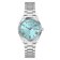 Guess GW0308L4 Ladies' Wristwatch Luna Steel/Turquoise Image 1