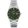 Dugena 4461143 Men's Wristwatch Oslo Steel/Green Image 1