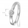 trendor 88391 Silver Diamond Ring for Women Image 4