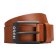 HUGO 50503404-210 Men's Belt Medium Brown Leather Gelio Image 1