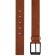 HUGO 50503404-210 Men's Belt Medium Brown Leather Gelio Image 2