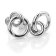 Hot Diamonds DE308 Ladies' Stud Earrings Silver Eternal Image 2