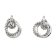 Hot Diamonds DE610 Ladies' Stud Earrings Silver Unity Circle Image 1