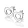 Hot Diamonds DE616 Women's Stud Earrings Silver Diamond Amulet Heart Image 2