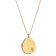 Hot Diamonds DP907 Damen-Kette mit Medaillon Silber vergoldet Lunar Locket Large Bild 1