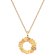 Hot Diamonds DP841 Women's Necklace Gold Plated Silver HD X JJ Believe Small Image 1