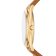 Michael Kors MK7465 Women's Wristwatch Slim Runway Gold Tone Image 2