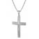 trendor 60705 Silber Kreuz mit Kette für Herren 50 cm Bild 1
