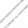 trendor 41994 Silver Men's Bracelet Figaro Image 2