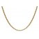 trendor 41635 Box Chain Necklace for Women and Men 333 Gold, 1,2 mm Image 3