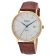 Regent F-1592 Herrenuhr Goldfarben mit Saphirglas 1