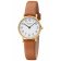 Regent F-1304 Ladies' Watch Gold Tone with Leather Strap Brown Image 1