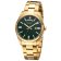 Regent 11140162 Men's Wristwatch Gold Tone/Green Image 1