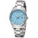 Regent 11150781 Men's Wristwatch Steel/Light Blue Image 1