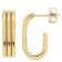 Leonardo 024891 Damen-Ohrringe Ohrstecker Elisabeth Goldfarben 1