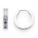 Leonardo 024913 Damen-Ohrringe Creolen Inka Blue 1