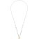 Leonardo 024916 Damen-Halskette Bisca Goldfarben/Blau 80 cm Clip & Mix 1