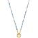 Leonardo 024916 Damen-Halskette Bisca Goldfarben/Blau 80 cm Clip & Mix 2